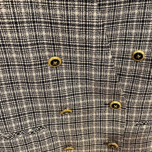 Vintage Chad Steven’s Plaid Blazer Size 12P EUC - Picture 2 of 4